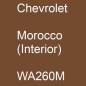 Preview: Chevrolet, Morocco (Interior), WA260M.